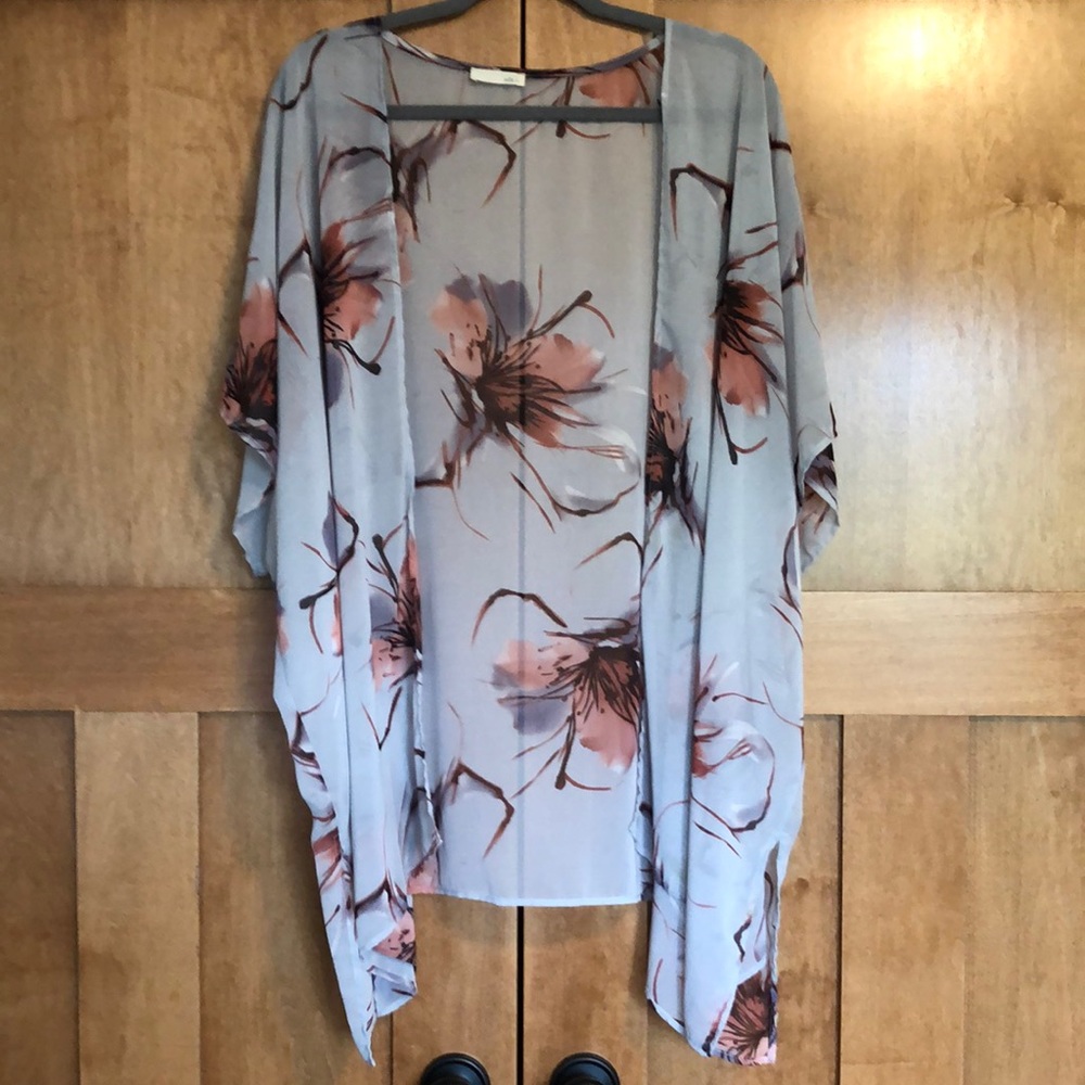 Floral coverup